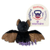 warmies Microwavable & Weighted Stuffed Animals, Bat - Heated Stuffed Animal Plushie for Warmth & Comfort - Cute Soft Plush Toys for Adults & Children