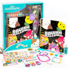 Squishmallows Original DIY Journaling Kit, Includes Craft Supplies Like Cute Stickers for Journaling, Sketch Pad, Cam The Cat Charm, Keychain, Fun