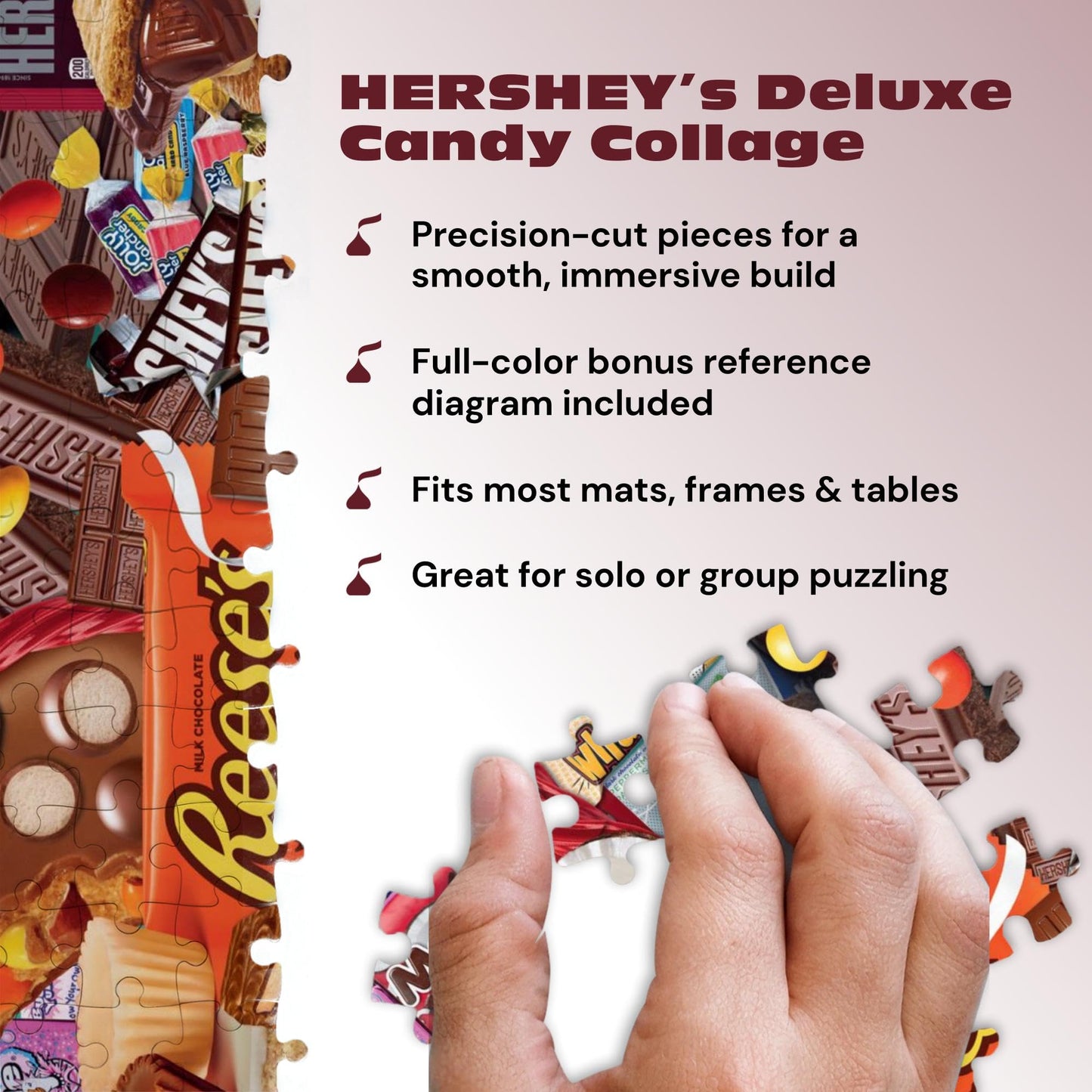 Buffalo Games - Hershey's Deluxe Collage - 2000 Piece Puzzle for Adults