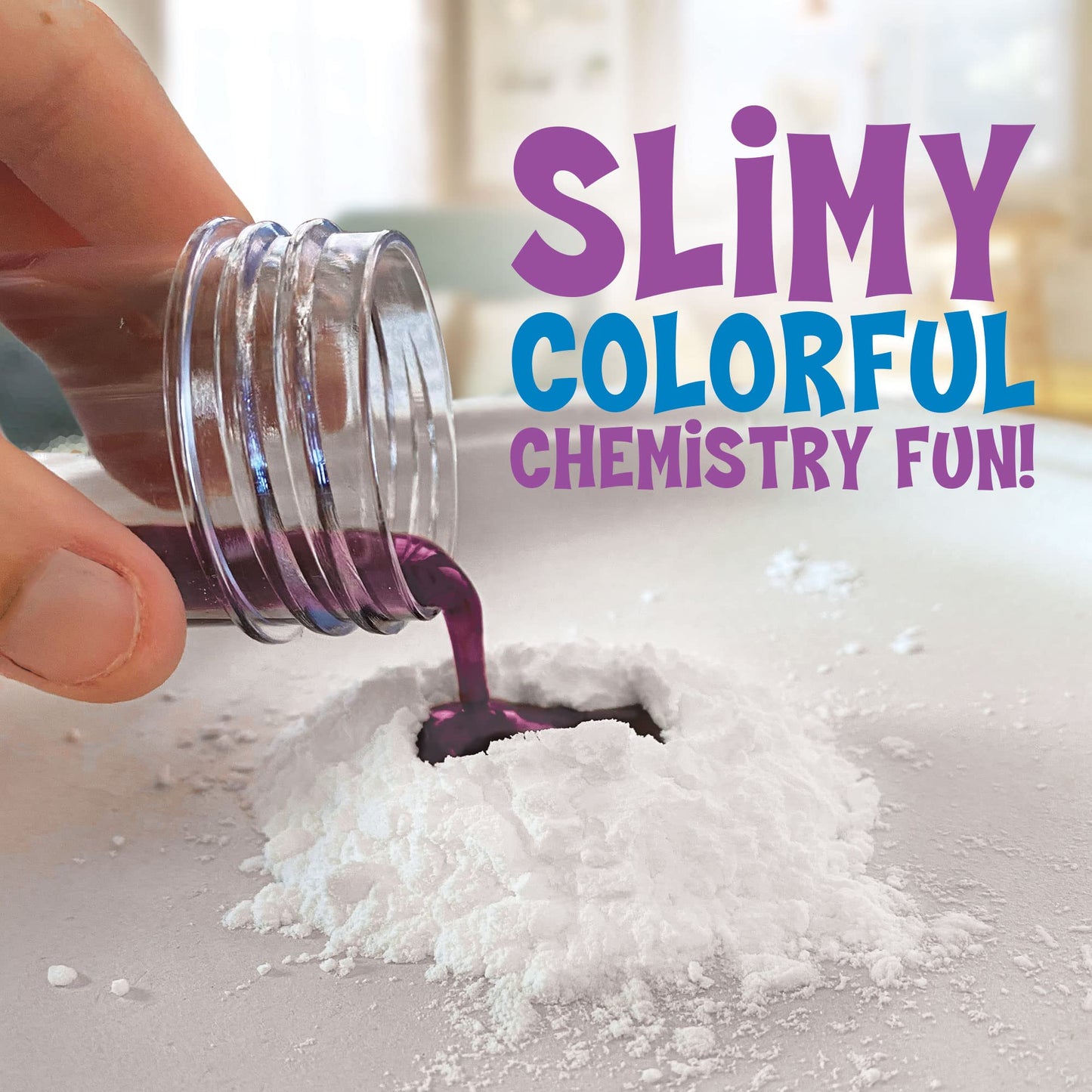 Thames & Kosmos Ooze Labs: Big Box of Science | 5 Fun, Simple, Safe STEM Experiments | DIY Slimes, Crystal Feather, Instant Snow, Oobleck | Great