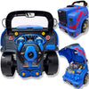 Playful Minds Interactive Large Truck Engine Toy for Kids - Complete Mechanic Repair Kit with Removable Parts, Lights, Sounds, Tools, Engine Builder