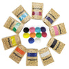 CuteyCo Crafty Sand Pack - 10 Colors: 11 lbs of Vibrant Craft Sand & Play Sand
