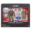 Marvel Legends Series Captain America: The First Avenger 6-Inch-Scale Movie-Inspired Captain America And Peggy Carter Collectible Action Figure 2-Pack