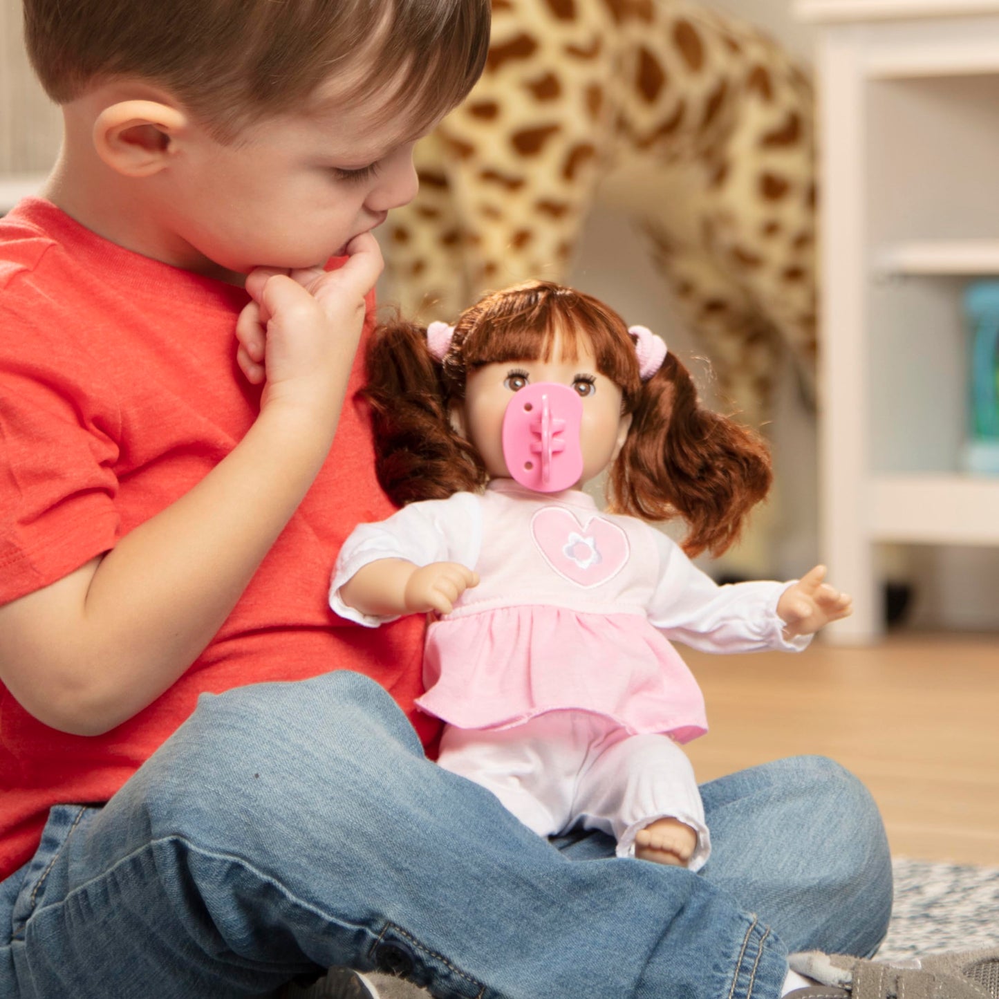 Melissa & Doug Mine to Love Brianna 12-Inch, Soft Body Baby Doll with Hair