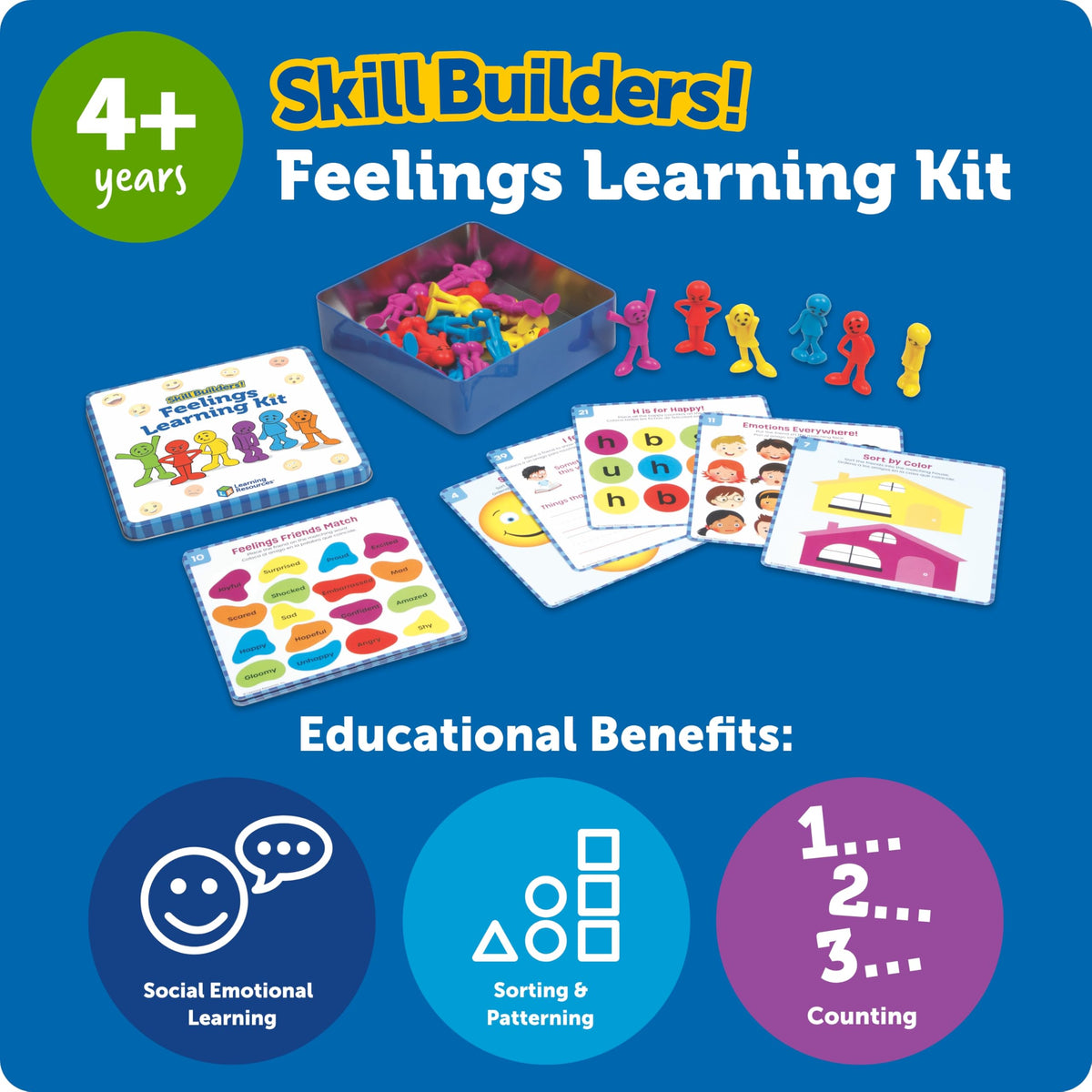 Learning Resources Skill Builders Feelings Learning Kit