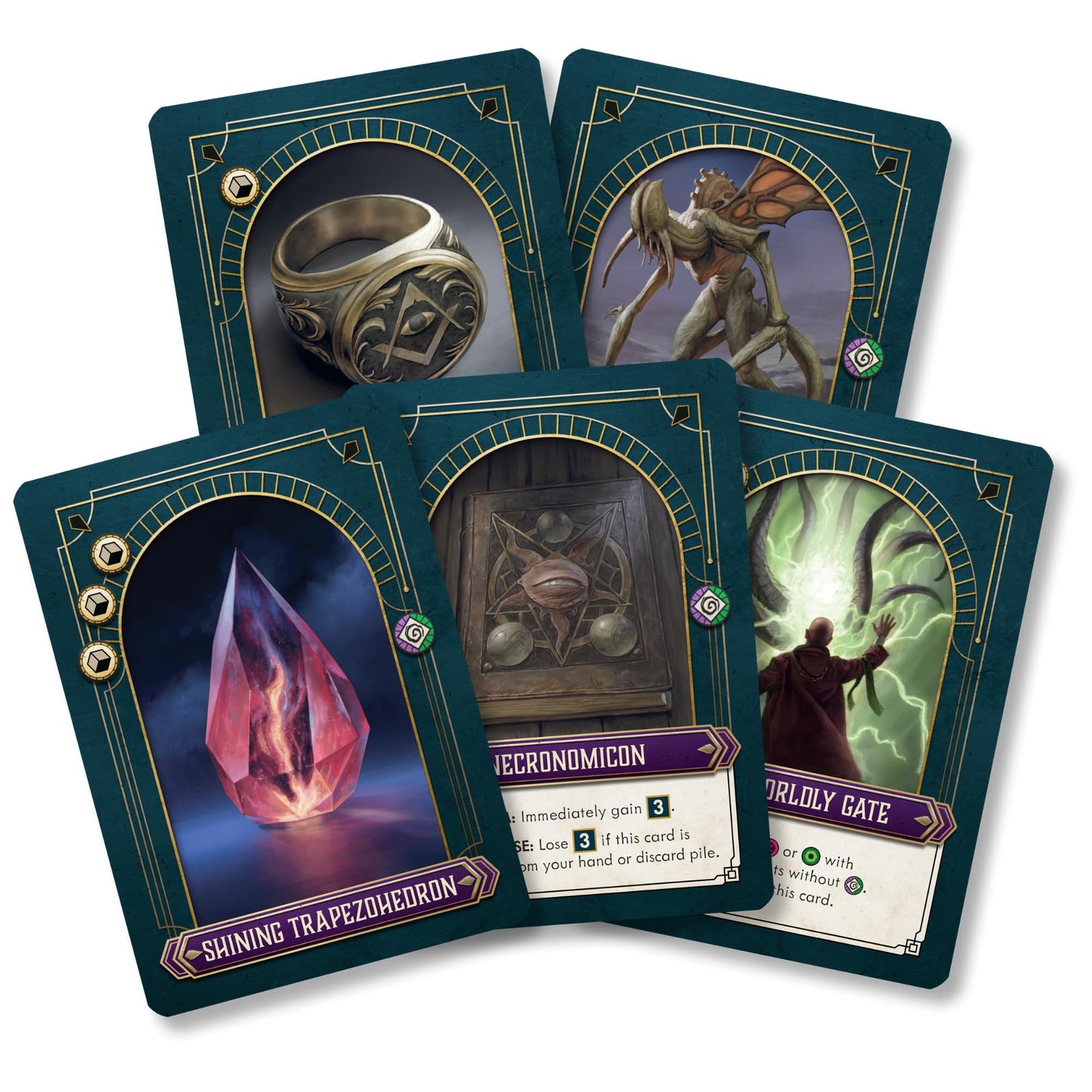 Cthulhu: Dark Providence Board Game - Secret Alignment Deckbuilding Game, Immersive Strategy Game for Kids & Adults, Ages 14+, 1-5 Players, 90 Minute