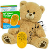 Friendly Songs Singing Bear - 19" Singing Stuffed Animal Named Honey the Bear Comes with a Sound Module which Holds 2 Hours of MP3 Audio