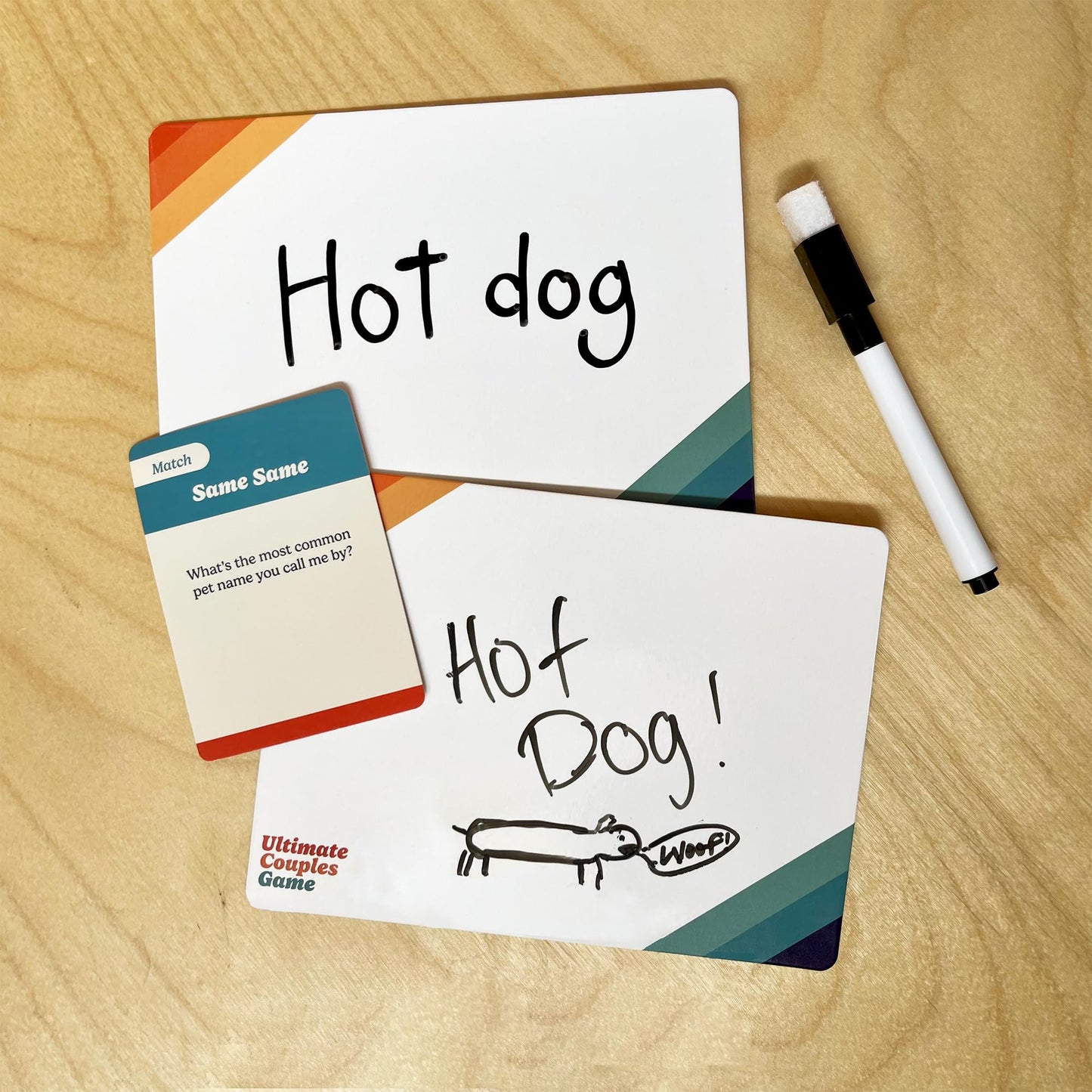 Gatwick Games Ultimate Couples Game - Fun Party Game for Adults! Guess, Match, and Draw in This Trivia, Conversation, and Relationship Card Game