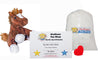 Stuffems Toy Shop Make Your Own Stuffed Animal Mini 8 Inch Chestnut the Horse Kit - No Sewing Required!