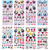 8PCS Big Eye Stickers, Swing Eye Stickers, Children's handicrafts with Nose and Mouth, self-Adhesive, Multiple Sizes and Colors, Easy to Tear Off