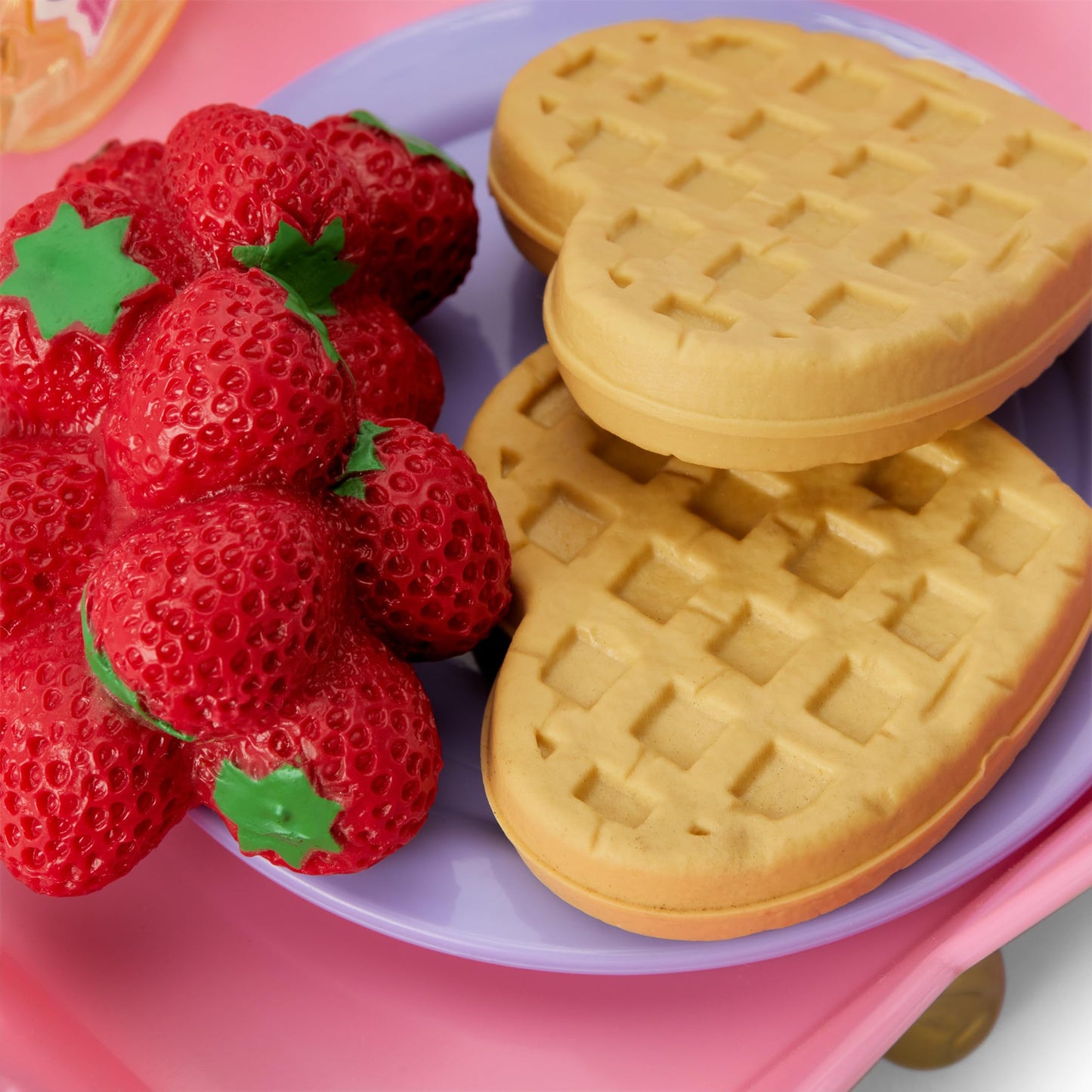 American Girl WellieWishers 14.5-inch Doll Breakfast in Bed Tray Playset with Tea Set and Breakfast Food, For Ages 4+