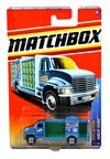Mattel Year 2010 Matchbox MBX City Action Series 1:64 Scale Die Cast Car #71 - "Golden Valley" Metallic Blue Water Delivery Truck AQUA KING