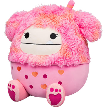 Squishmallows Original 12in Caparinne the Pink Bigfoot Boba Drink - Official Jazwares Plush (Medium-Sized)