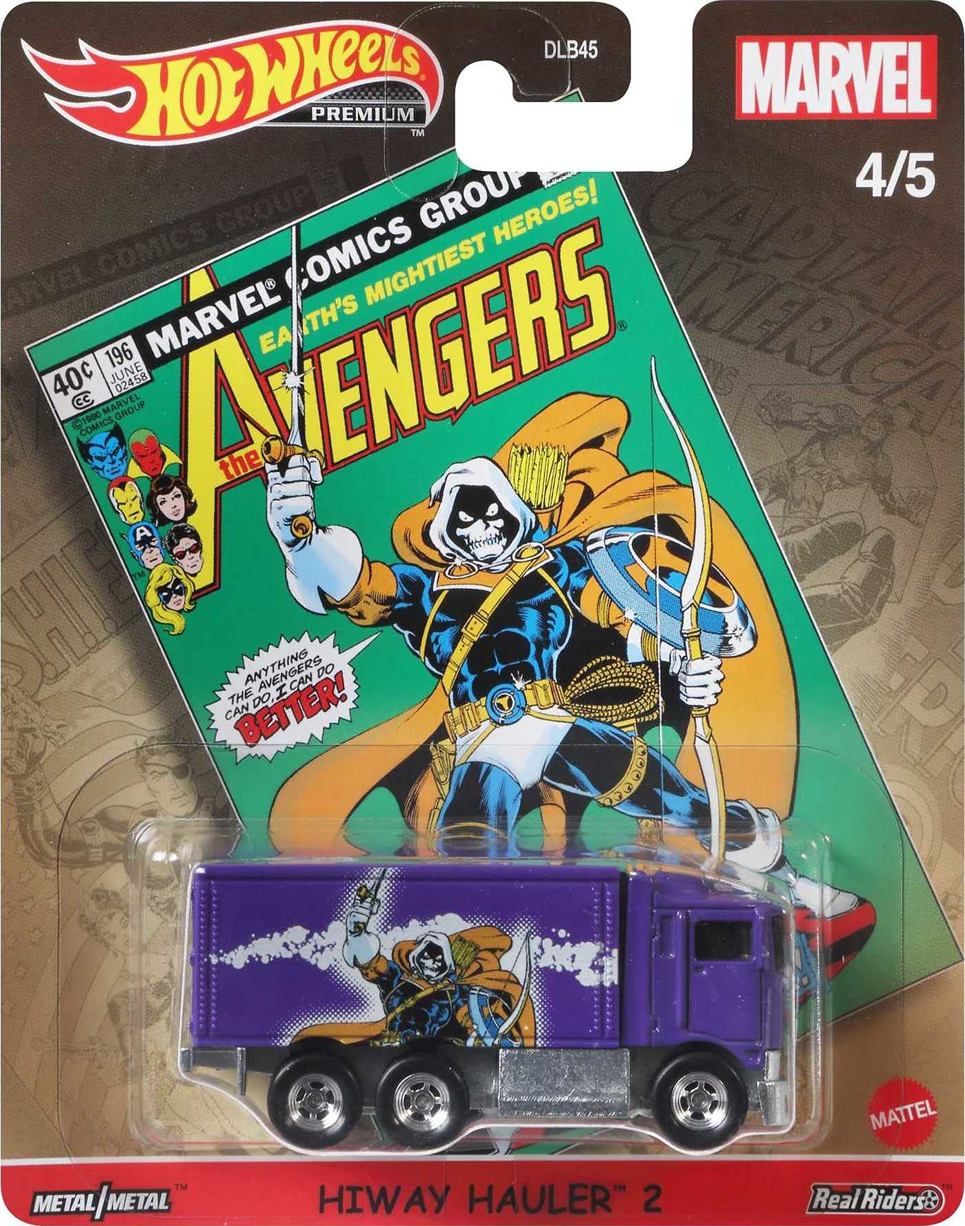 Hot Wheels Pop Culture Hi-Way Hauler 1:64 Scale Vehicle for Kids Aged 3 Years Old & Up & Collectors of Classic Toy Cars, Featuring New Castings