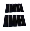 NOAHWOOD 10 Pcs Fingerboards Parts Grip Tape (Black, 39 x110mmPRO Must Be) (10 pcs)