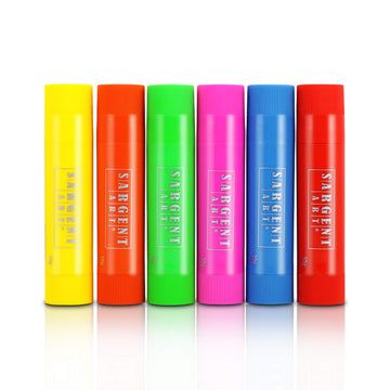 Sargent Art , Tempera Paint Sticks, 12 Colors with Case, Multi, 0.35 Ounce (Pack of 12)
