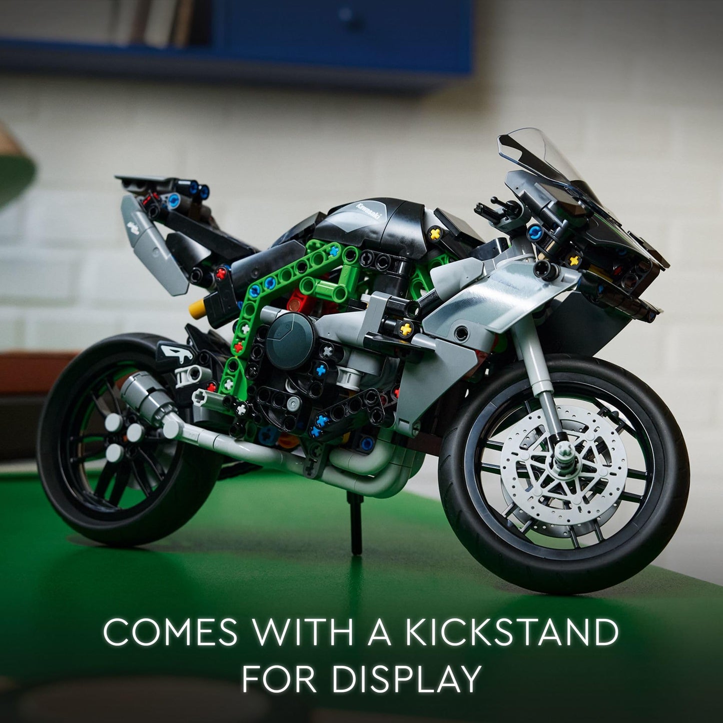LEGO Technic Kawasaki Ninja H2R Motorcycle Toy - Building Toys for Kids, Boys & Girls, Ages 10+ - Kickstand for Display - Model Kit Birthday Gift