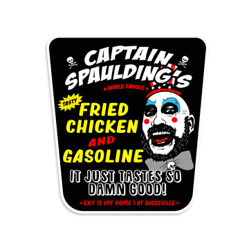 Captain Spaulding House of 1,000 Corpses Devil's Rejects Sticker Pack Vinyl Decals by NEO Tactical Gear - Made in The USA