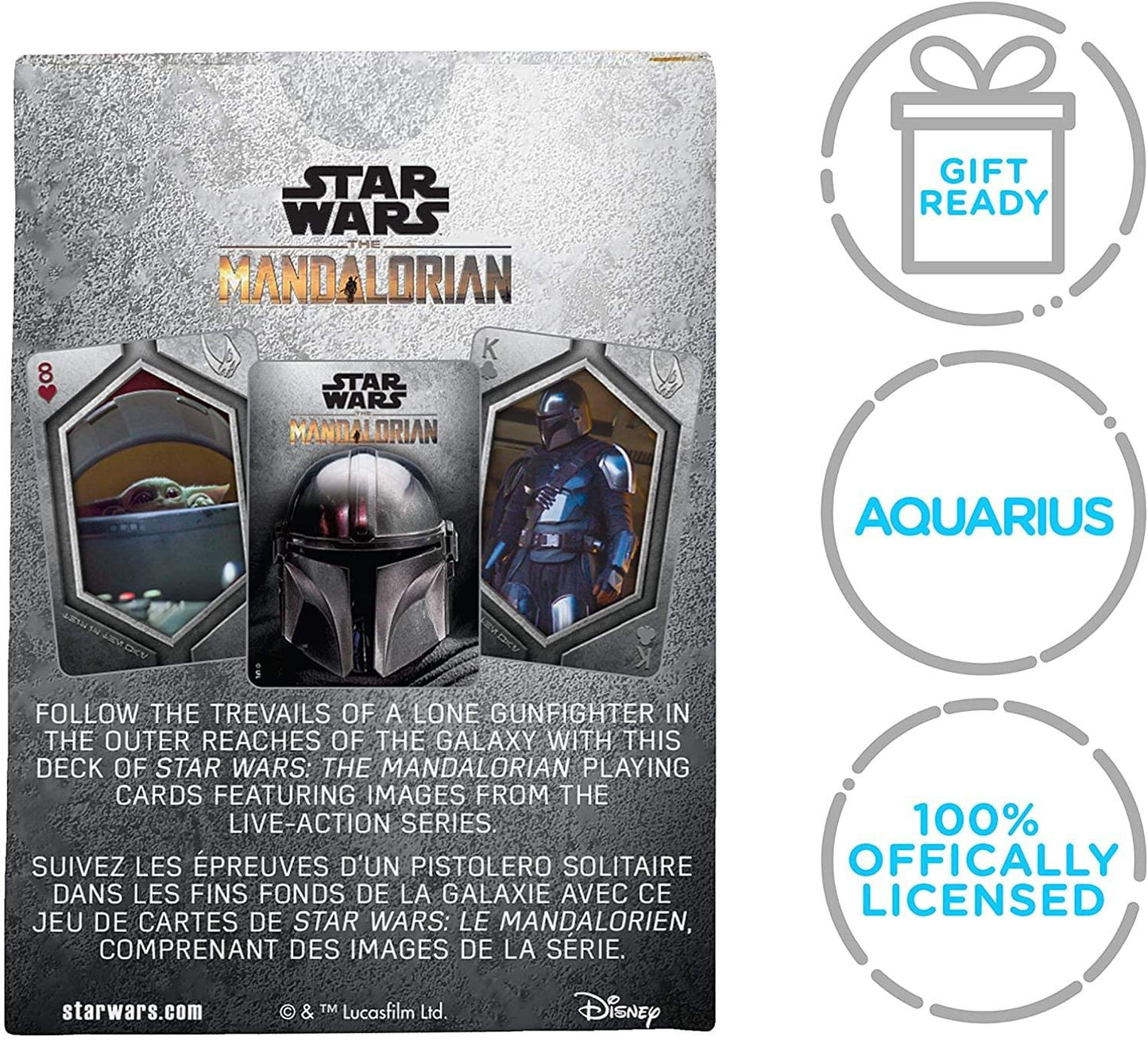 Star Wars The Mandalorian Photo Playing Cards | 52 Card Deck + 2 Jokers