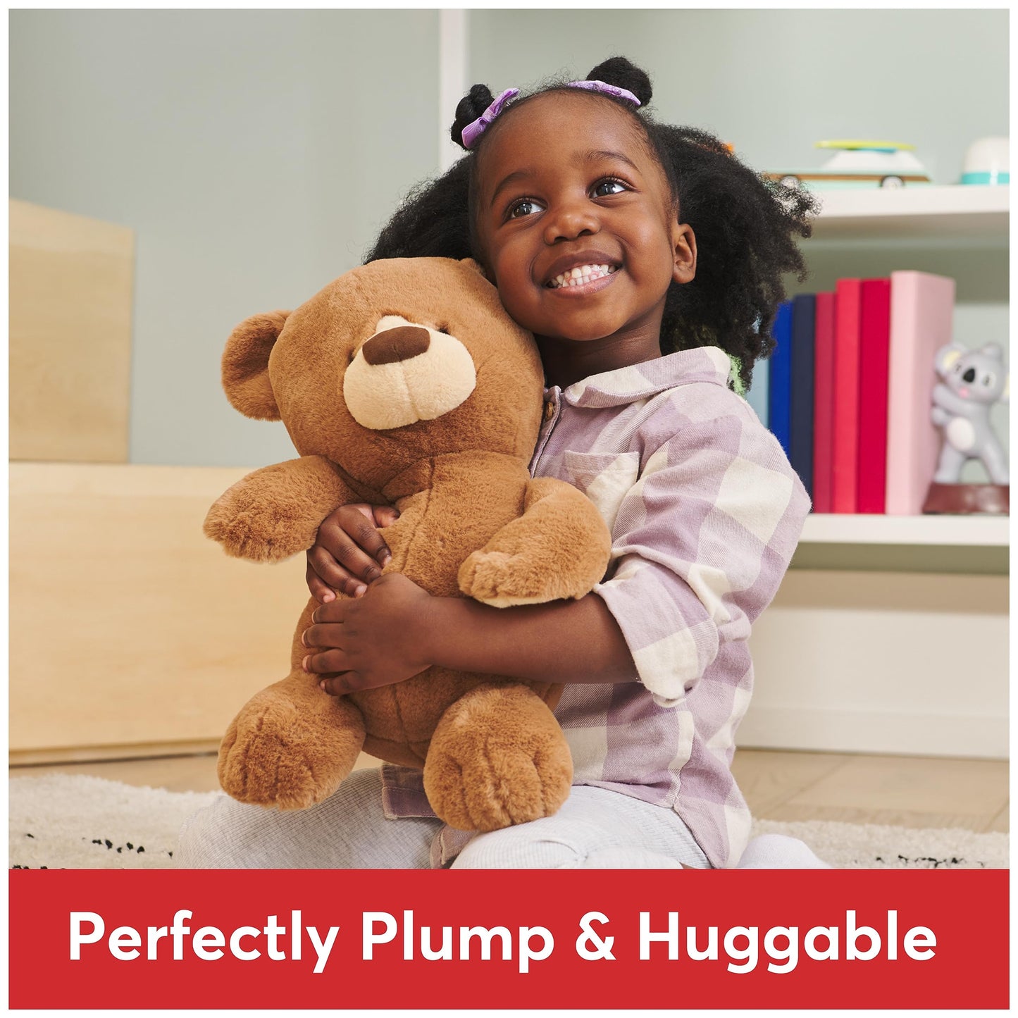 GUND Knox Teddy Bear, Premium Stuffed Animal for Ages 1 and Up, Brown/Cream, 12”