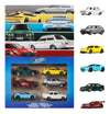 Hot Wheels 1:64 Scale Die-Cast Toy Cars, Set of 6 Euro Style Collectible Vehicles with Elevated Deco, for Play or Display (Styles May Vary)