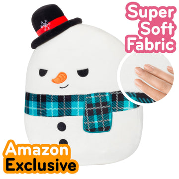 Squishmallows Original 10-Inch Ignacio The Snowman - Official Jazwares Plush - Collectible Soft & Squishy Stuffed Animal Toy - 2026 Limited Edition