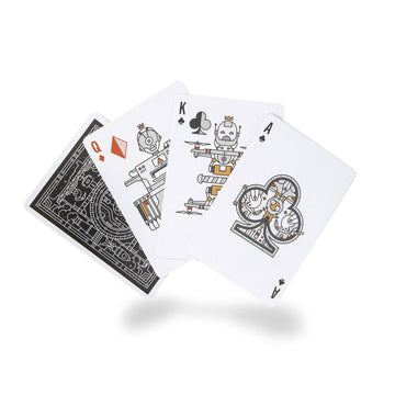 Stellar Factory Deck of Robots | Casino-Quality Playing Cards | Robot Theme | Made in USA | Poker Size 2.5" x 3.5" | 54 Cards with Jokers