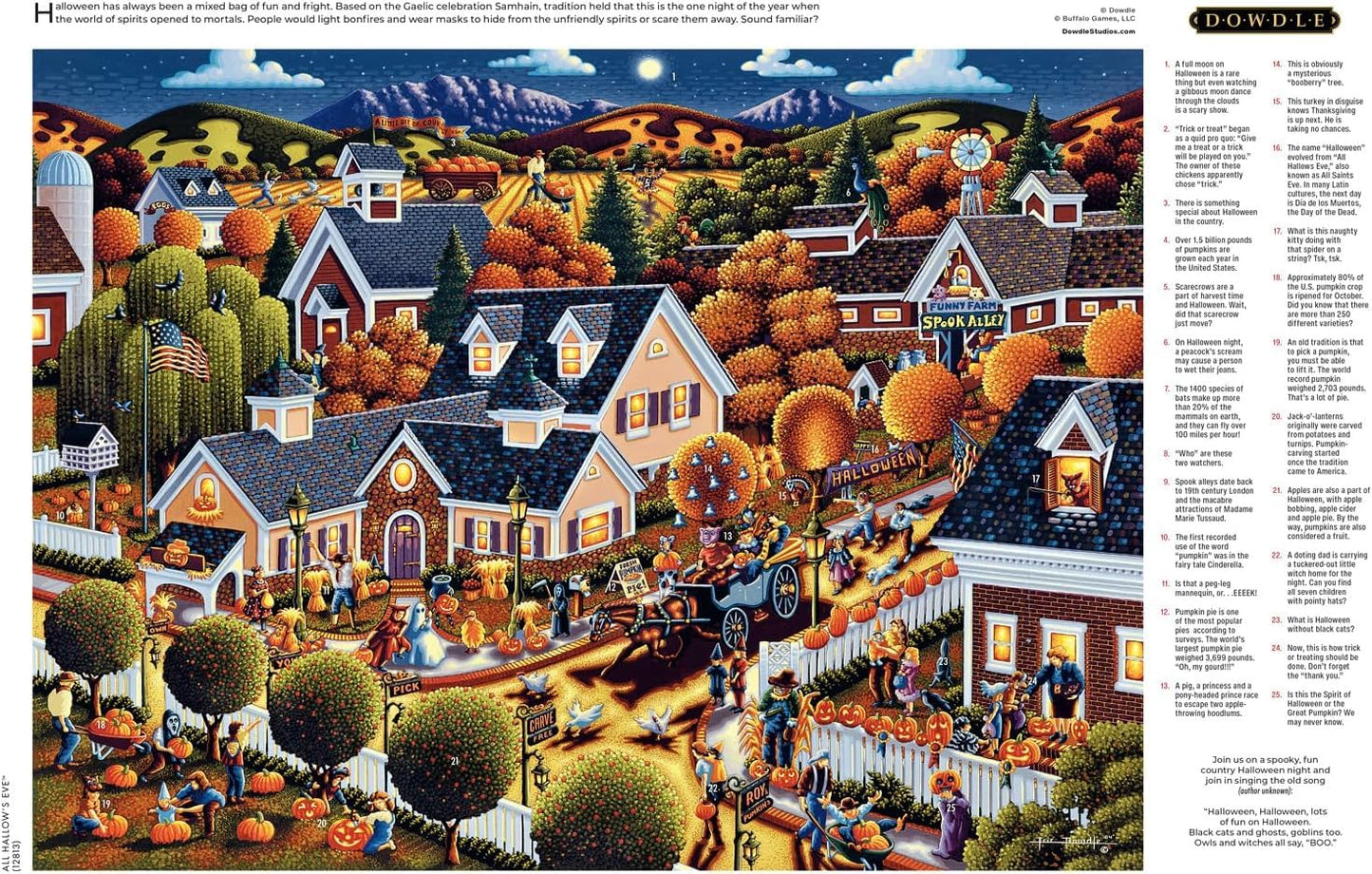Buffalo Games - Eric Dowdle All Hallow's Eve - 1000 Piece Puzzle for Adults