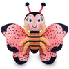 Ms. Butterfly Plush Stuffed Animal and Interactive Toy with Cute, Flappable Wings (12 inches)