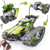 BIRANCO. Remote Control Tracked 3in1 Stunt Racer Building Kit - RC Car STEM Construction Toy, Gift Idea for Kids, Boys and Girls Ages 8-12 Year Old