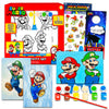 Super Mario Art Set for Kids - Bundle with Mario Art Supplies with Canvases, Easel, Paint Plus Stickers and More | Super Mario Gifts for Boys, Girls