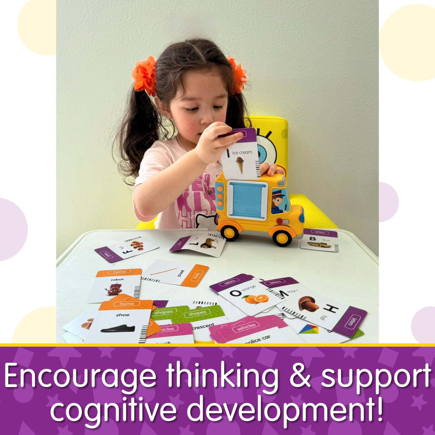 The Learning Journey: Talk & Teach Bus - Have Fun Learning About Letters, Shapes, Things Around the House & Transportation - Award Winning Toys