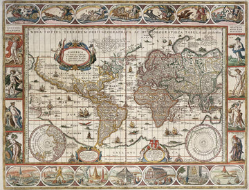 Ravensburger Map of the World from 1650, 2000 Piece Jigsaw Puzzle for Adults & for Kids Age 12 and Up
