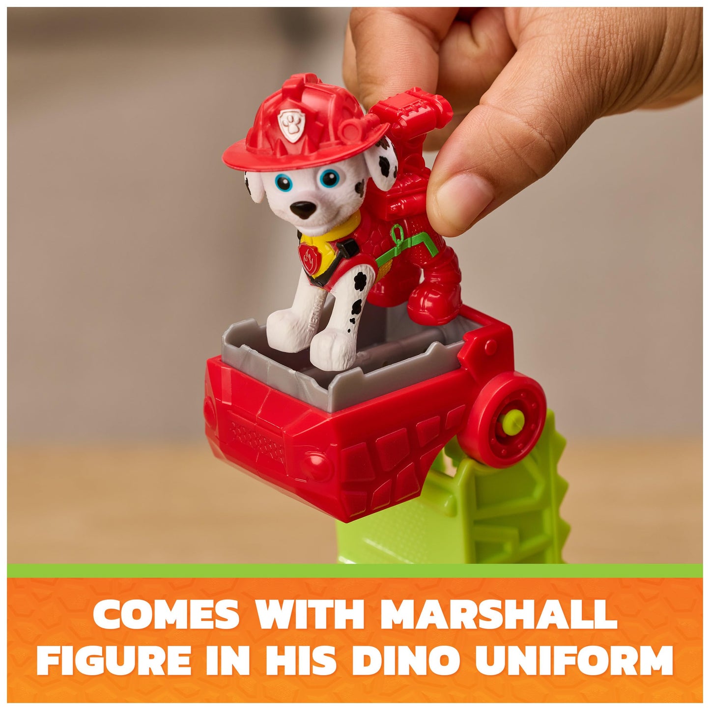 PAW Patrol: The Dino Movie, Dino Rescue Responder, Firetruck Toy Car