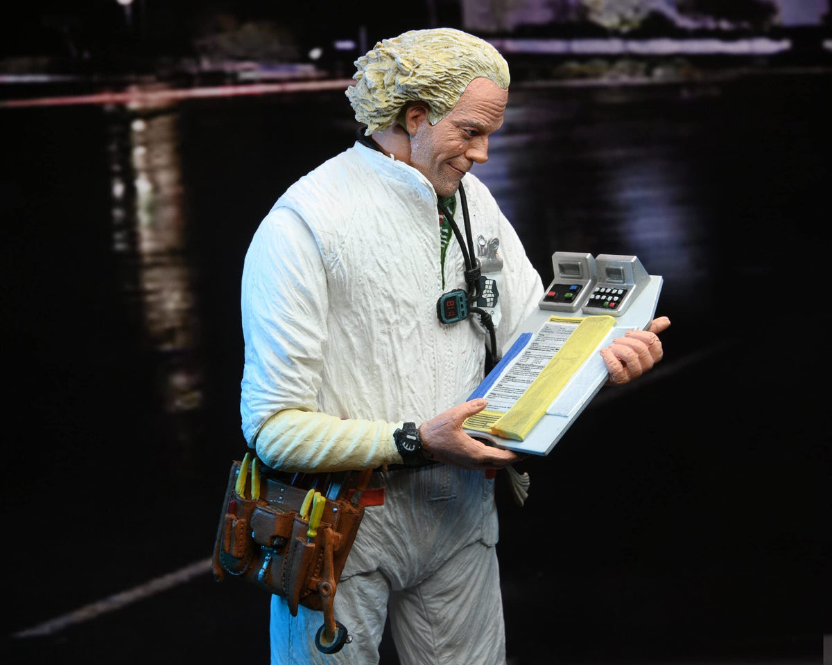 NECA Back to The Future - Ultimate Doc Brown 1985-7" Scale Action Figure