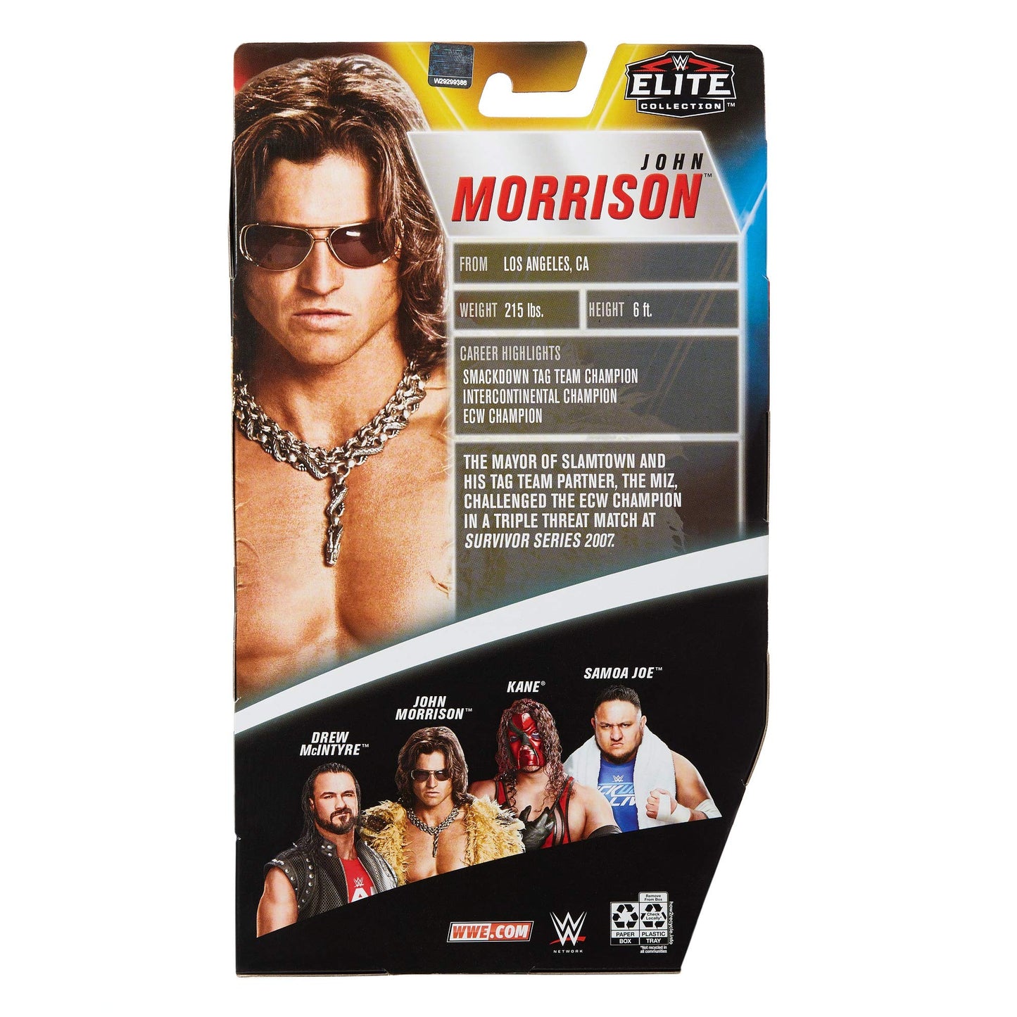 John Morrison WWE Elite Survivor Series Action Figure