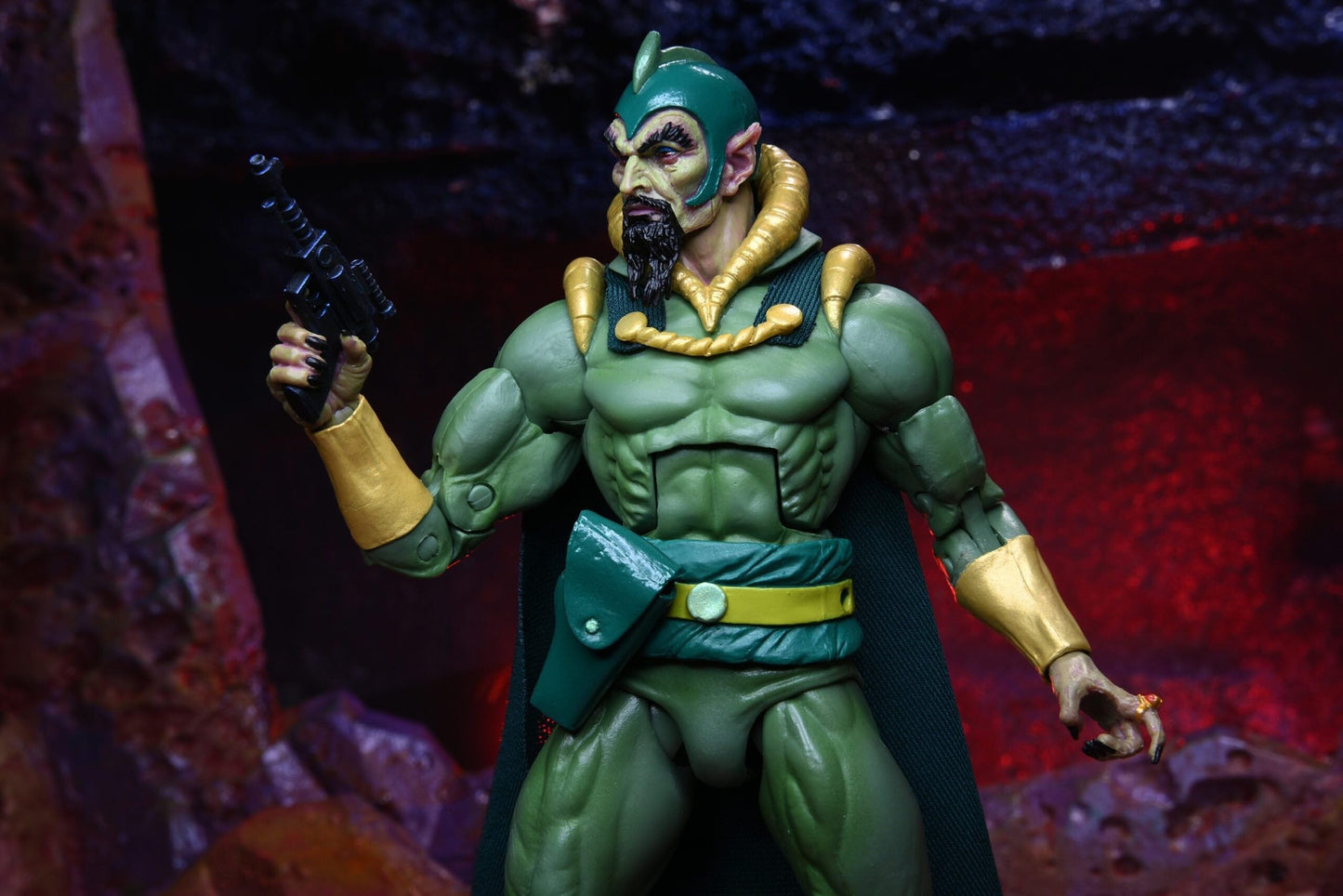NECA King Features 7” Scale Action Figure - Original Superheroes Flash Gordon Series Ming The Merciless