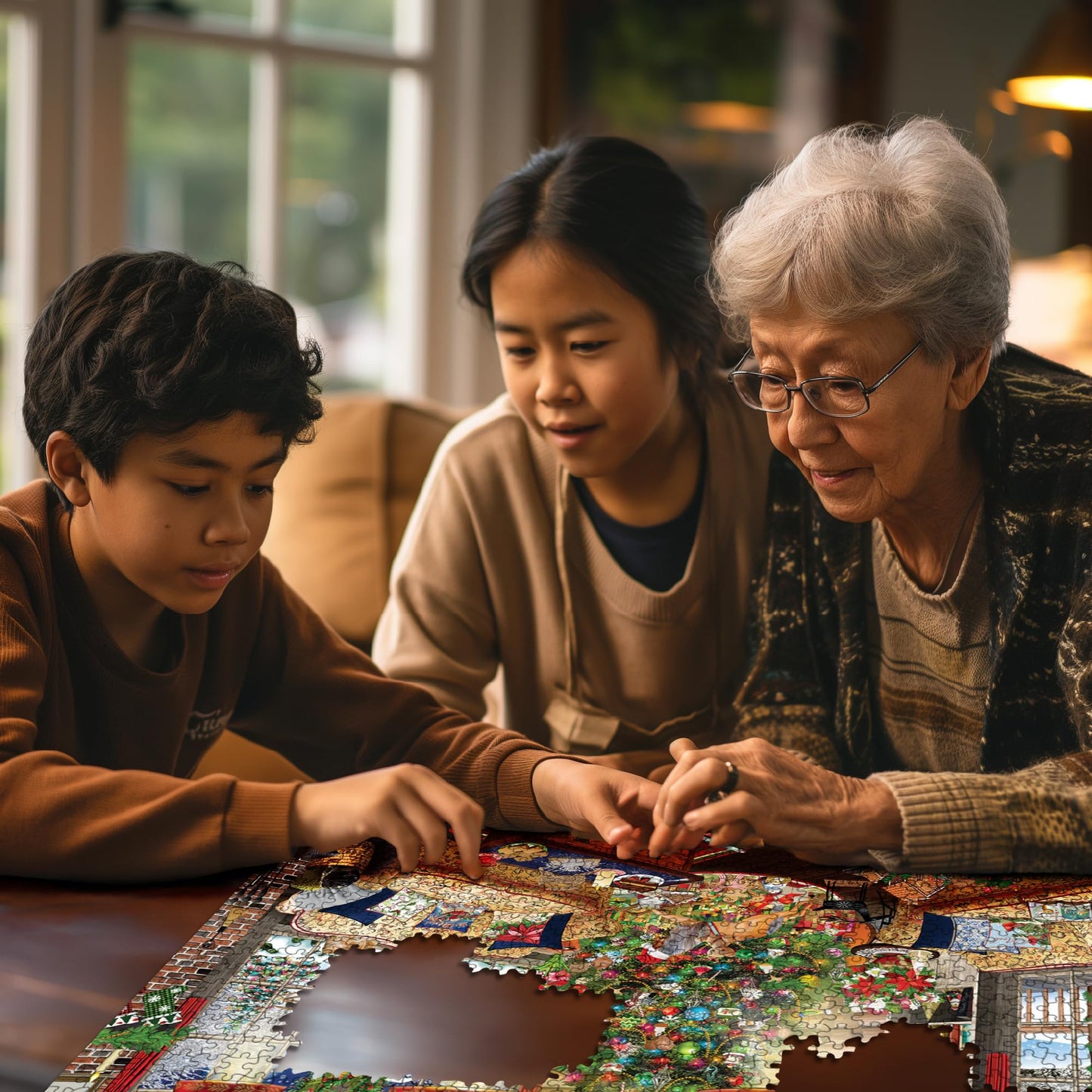 White Mountain 1000 Piece Jigsaw Puzzle, No Place Like Home