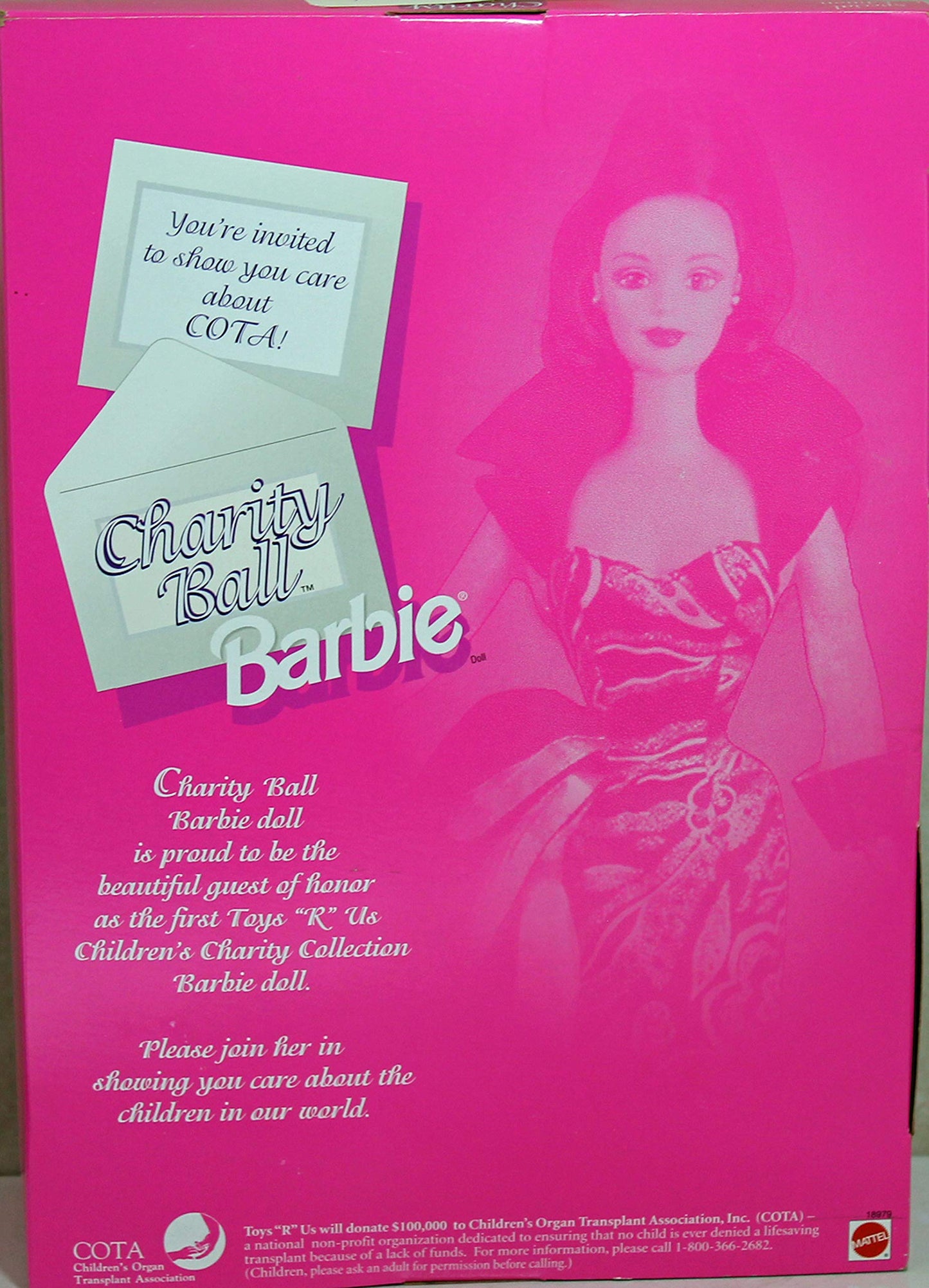 Barbie 18979 1997 COTA Charity Ball Doll