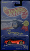 Hot Wheels Gold Metal Hots Dodge Viper RT/10 #210, Red