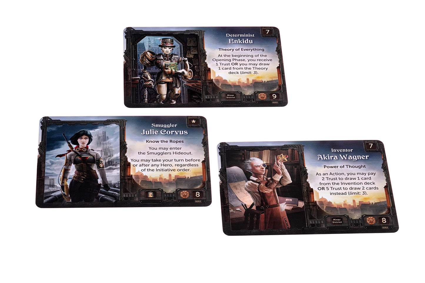City of The Great Machine. The Escalation Board Game Expansion |1-4 Players | Ages 14 and up | Steampunk | One-vs-Many | Hidden Movement | Cooperative