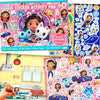Gabby's Dollhouse Create-A-Scene Over 1000 Stickers Activity Pad to Color - Gabby's Dollhouse Sticker Play Scene Book (10 x 14 Inches)