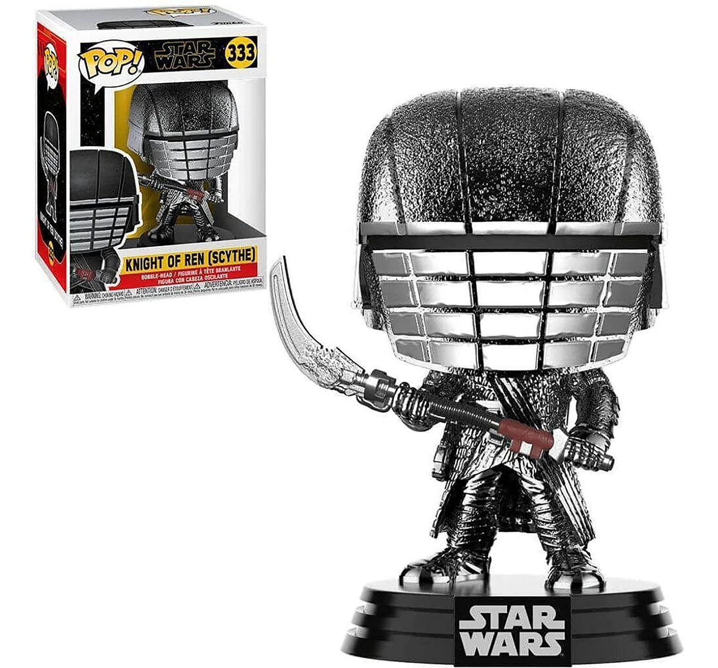 Funko Pop! Star Wars: Rise of The Skywalker - Knights of Ren Scythe (Hematite Chrome)