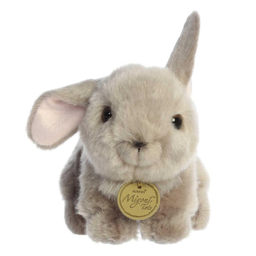 Aurora® Adorable Miyoni® Tots Playful Baby Bunny Stuffed Animal - Lifelike Details Make a Cherished Companion - Perfect for Decorating Bedrooms or