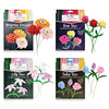 WeVeel Cozy Craftworks Chenille Stem Flower Craft Kit for Adults - CC 4 Flowers Bundle - Relaxing DIY Arts & Crafts Kit with All Supplies