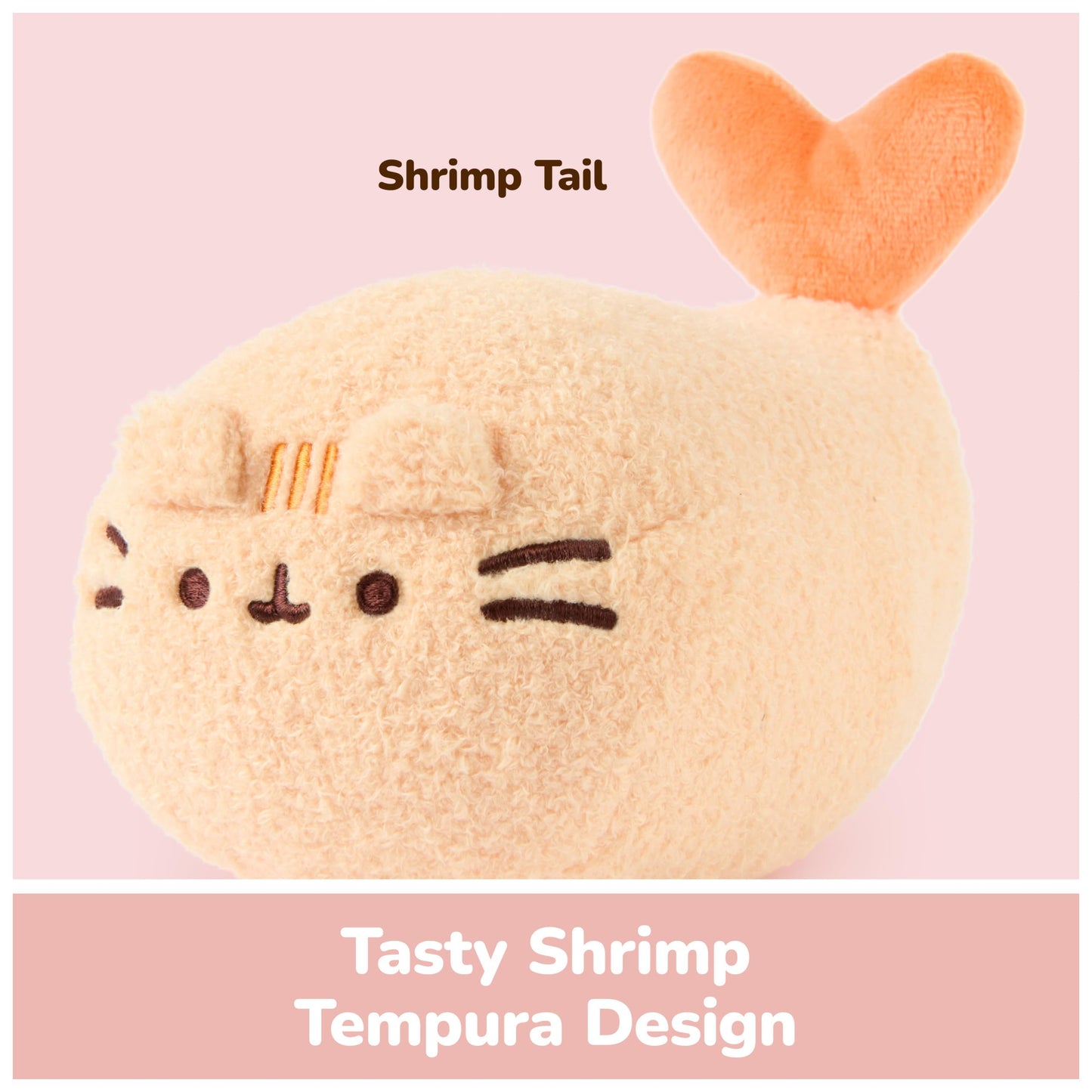 GUND Pusheen Bento Shrimp Tempura 6-Inch Plush Toy for Ages 8+