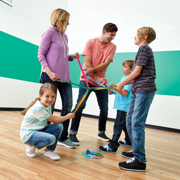 MindWare TWANGLED Game, Cooperative Team Building Activity for Large Groups, Funny Human Knot Game for 4-8 Players Ages 6 & Older