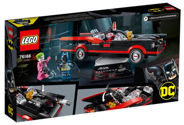 Lego Batman Classic Batmobile 76188 Building Toy with Joker Minifigure Authentic Construction Block Set