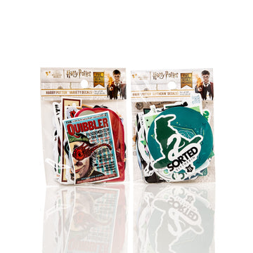 Conquest Journals Harry Potter Slytherin Vinyl Stickers, Unique Stickers Including Holograms, Waterproof and UV Resistant, Great for All Your Gadgets