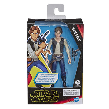 STAR WARS Galaxy of Adventures Han Solo Toy Action Figure